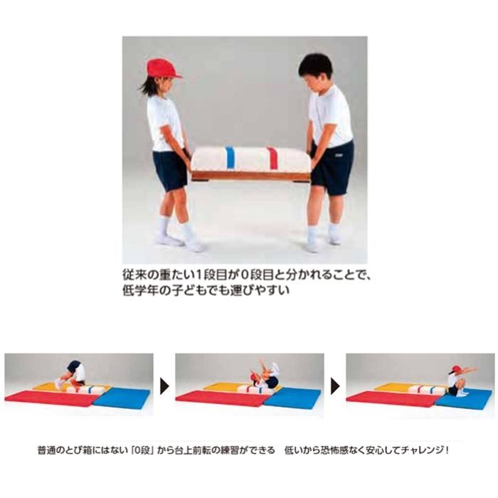 エバニュー EVERNEW とび箱小型ＺＥＲＯ EKF307  とびばこ 跳び箱 とび箱の画像