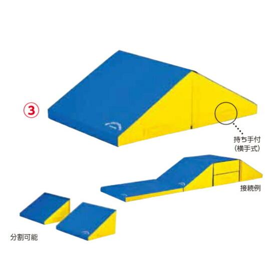 エバニュー EVERNEW 　ブロックマット　三角 EKH185_3