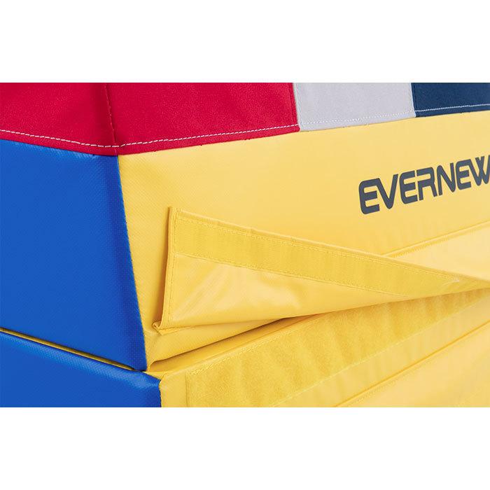 エバニュー　EVERNEW　受注生産品　フォームとび箱小型６段　EKF337　とび箱　安心　防炎　安定　低重心　6段　小型　子供　キッズ　運動会　運動　体操_2