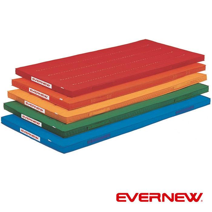 エバニュー EVERNEW 受注生産品 エコ・カラーコンビマットすべり止付 90×180×5 EKM016 マット 体育 運動会 体操 運動 子供 キッズ すべり止