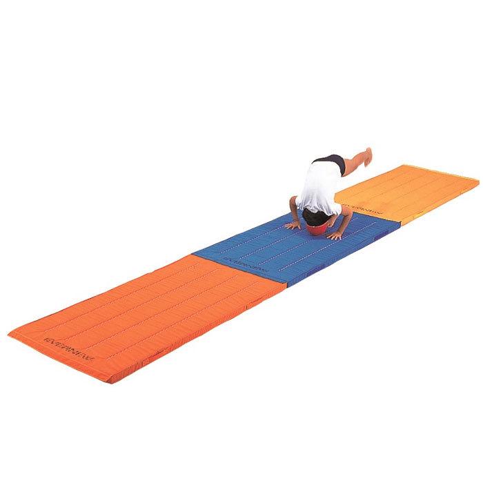 エバニュー エコカラーマットジョイント式すべり止付 EKM060 青 【公式