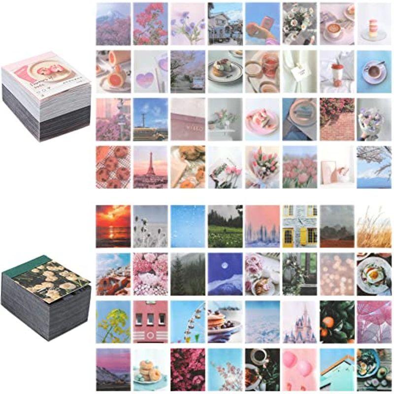 お気に入 Sannix コラージュ 素材 2冊入り 766枚 コラージュペーパー コラージュノート フレークシール 大量 素材紙 手帳用 ノート レ Aynaelda Com