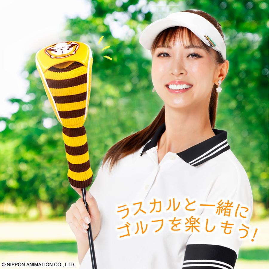 ゴルフ キャラクター ヘッドカバー ラスカル (ソックスタイプ