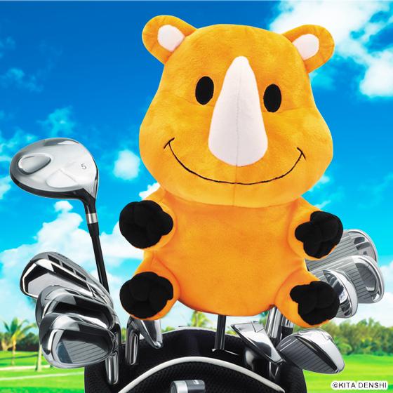 ゴルフ キャラクター ヘッドカバー ツノっち ゴーゴージャグラー