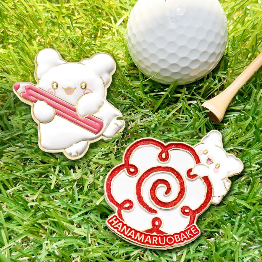 sanrio（サンリオ） はなまるおばけ ゴルフマーカー ゴルフ 用品