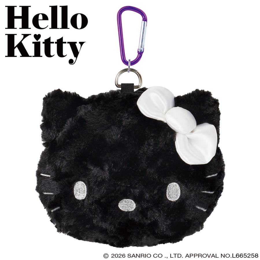 sanrio（サンリオ） ハローキティ（ブラック） アクセサリーポーチ