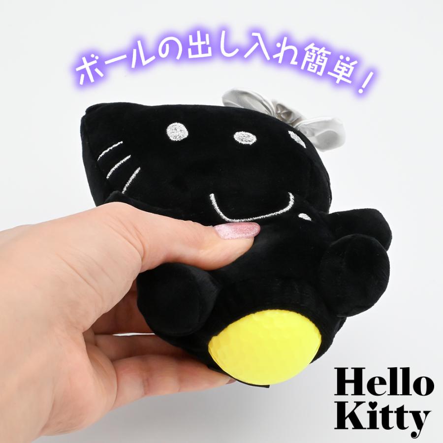 sanrio（サンリオ） ハローキティ（ブラック） ボールポーチ ゴルフ