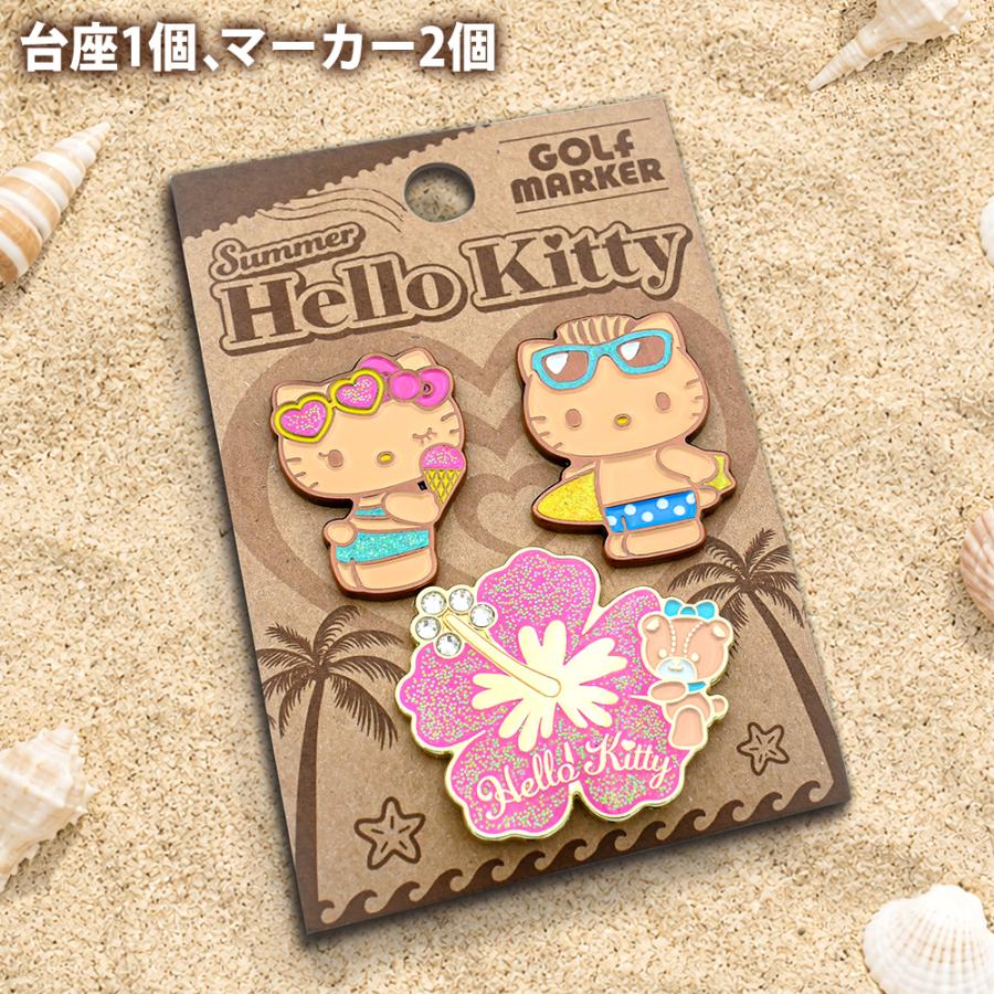 sanrio（サンリオ） ハローキティ （日焼け） ゴルフマーカー