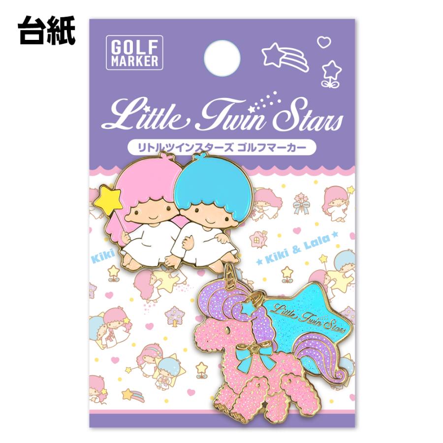 sanrio（サンリオ） リトルツインスターズ ゴルフマーカー ゴルフ 用品