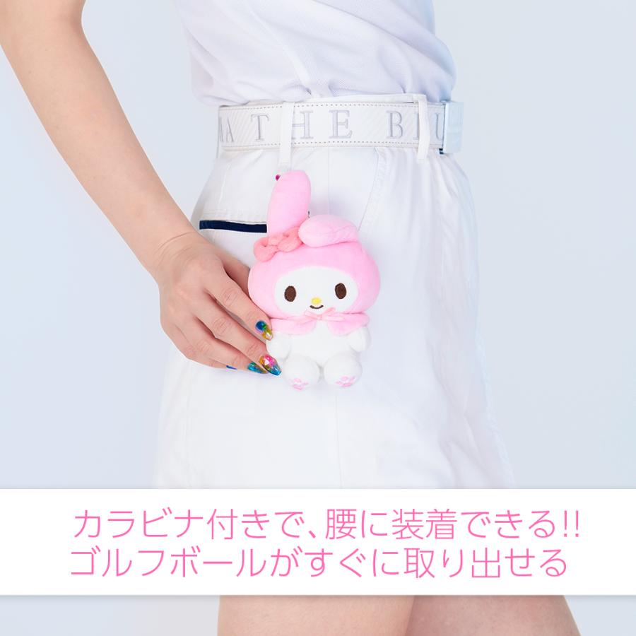 sanrio（サンリオ） マイメロディ ボールポーチ ゴルフ ボールケース