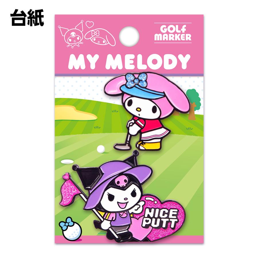 sanrio マイメロディ&クロミ ゴルフマーカ― サンリオ sanrio マイメロディ&クロミ ゴルフマーカ― サンリオ