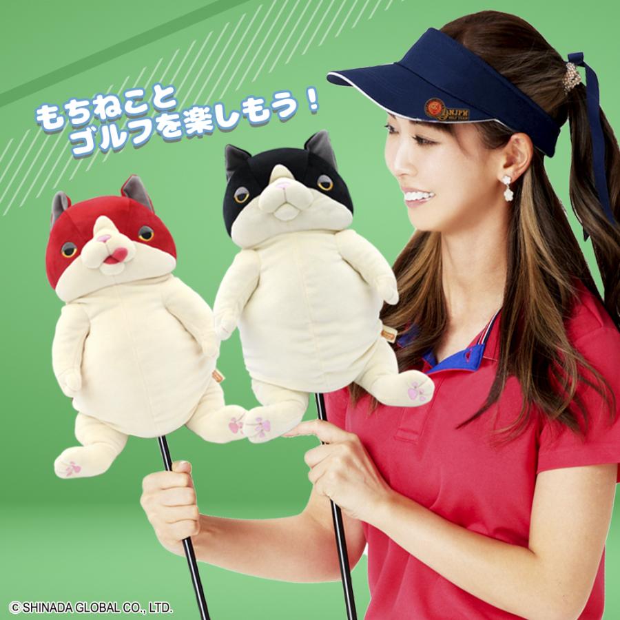 購入特典マーカー付き ) もちねこ ゴルフヘッドカバー＆ハンドパペット