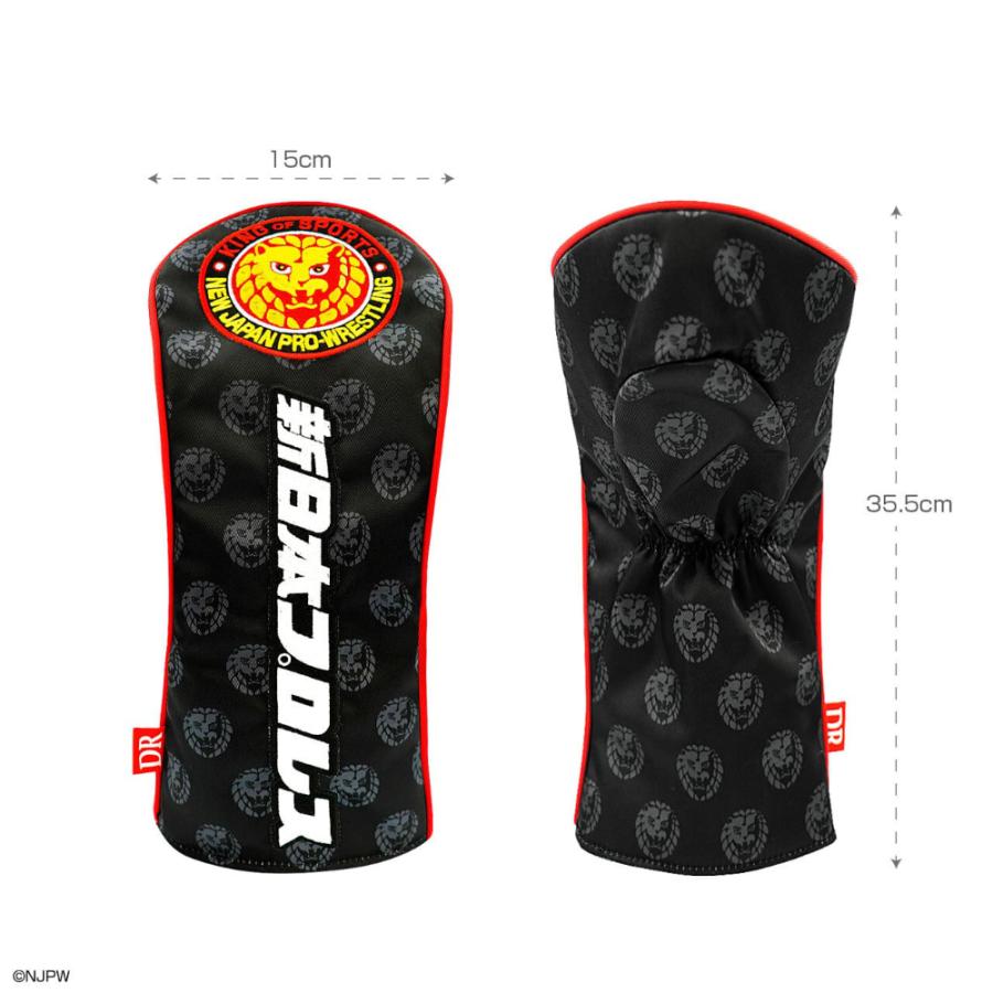 M・I・N・D ヘッドカバー ドライバー用 メーカー直販 新日本プロレス ストレートタイプヘッドカバー