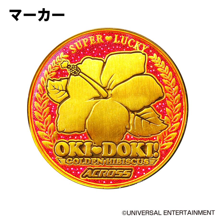 沖ドキ！ ゴルフマーカ― パチンコ パチスロ マグネット クリップ