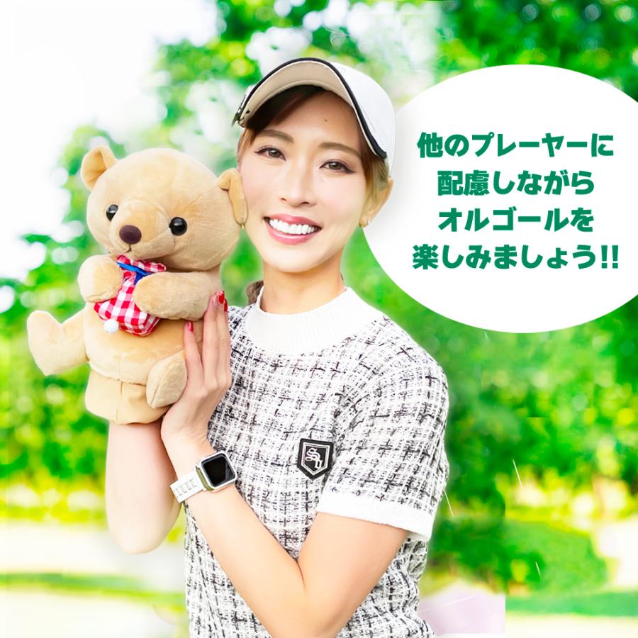 ゴルフ オルゴール付き ヘッドカバー くま ドライバー用 曲名:星に願い