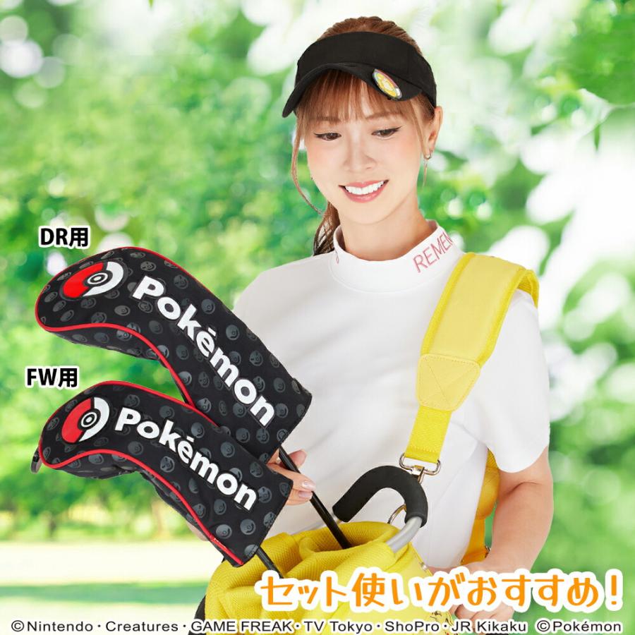 Pokemon（ポケモン） モンスターボールヘッドカバーFW用 ライセンス