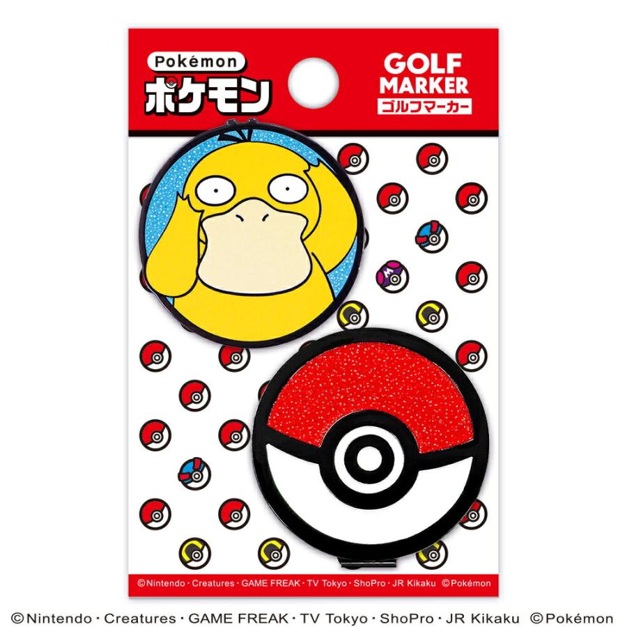 Pokemon（ポケモン） ゴルフマーカーBIGサイズ（コダック） マグネット クリップ式 ライセンス商品 : メーカー直販キャラクターゴルフグッズ  マインド - 通販 - Yahoo!ショッピング