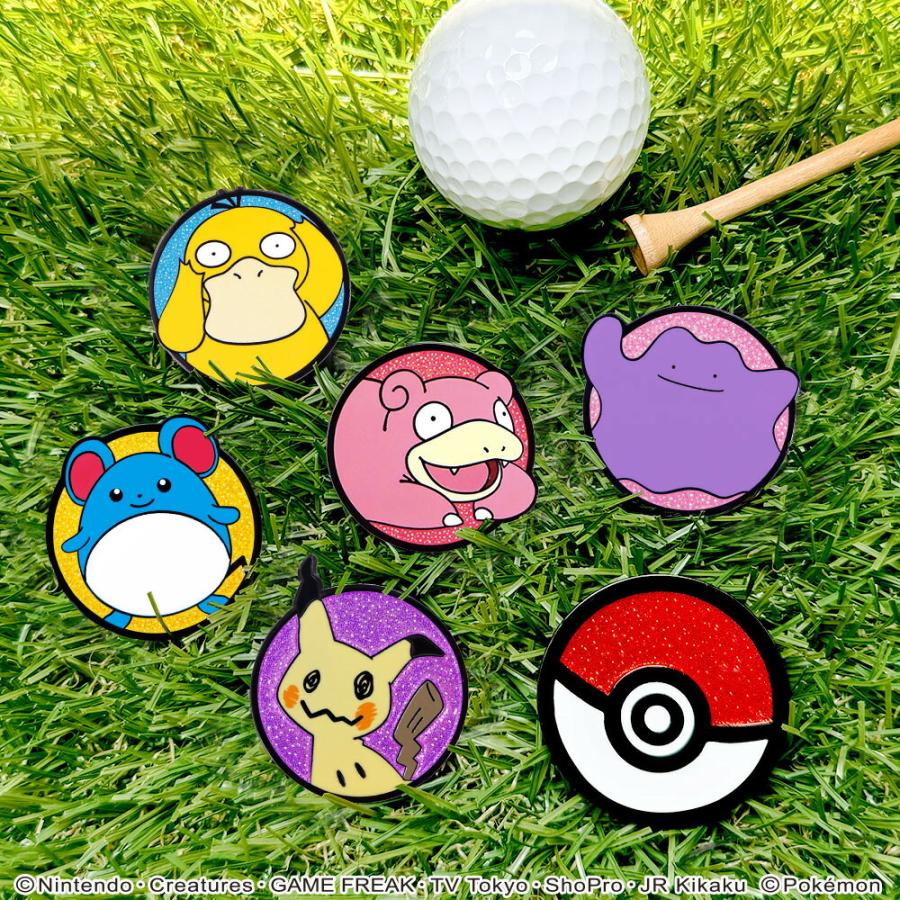 Pokemon（ポケモン） ゴルフマーカーBIGサイズ（コダック） マグネット