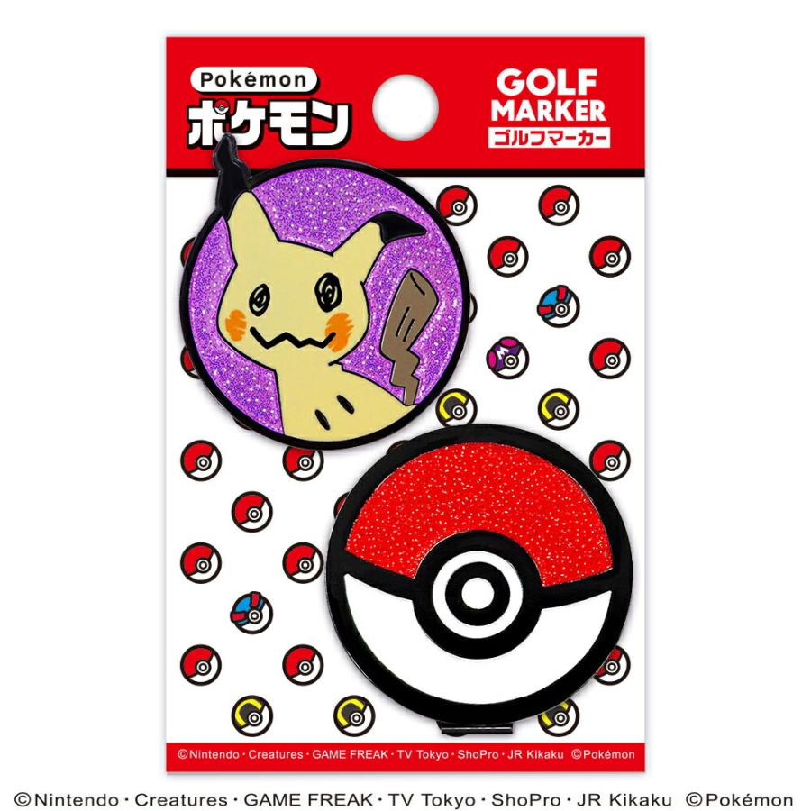 Pokemon（ポケモン） ゴルフマーカーBIGサイズ（ミミッキュ