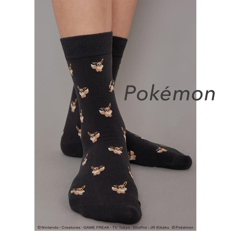 ポケモン ソックスアピール イーブイ ブラック ユニセックスfreeサイズ商品 22 5cm 27 5cm 靴下 ソックス 黒 Sapmeievui2f M I N D 通販 Yahoo ショッピング
