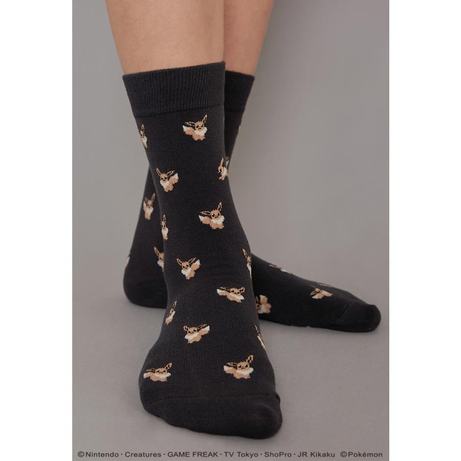 ポケモン ソックスアピール イーブイ ブラック ユニセックスfreeサイズ商品 22 5cm 27 5cm 靴下 ソックス 黒 Sapmeievui2f M I N D 通販 Yahoo ショッピング