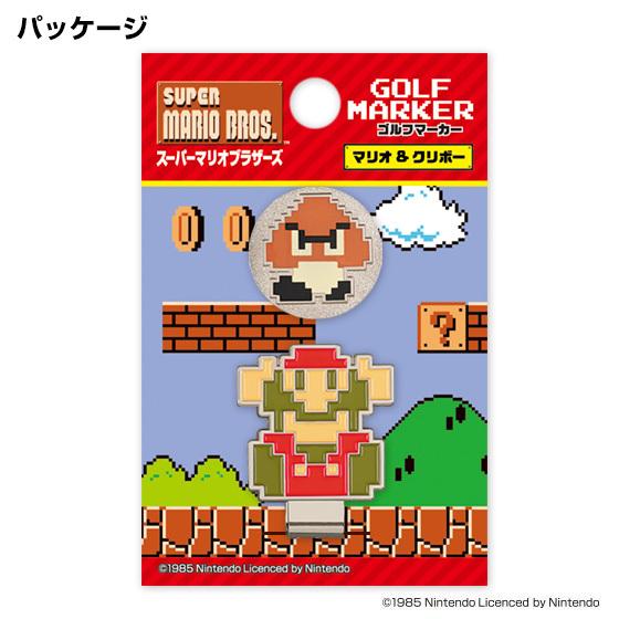 任天堂（Nintendo） ゴルフ キャラクター マーカー マリオ＆クリボー