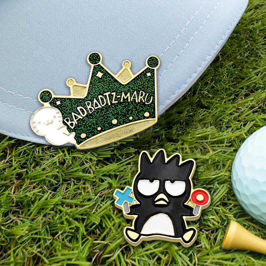 sanrio（サンリオ） バッドばつ丸 ゴルフマーカー ゴルフ 用品