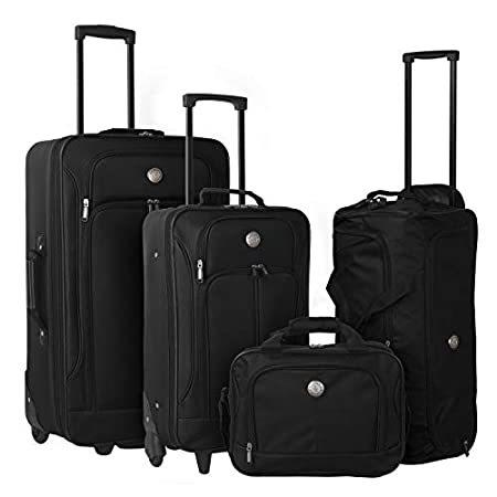 メール便なら送料無料 海外輸入品travelers Club Genova 4 Piece Softside Upright Luggage Set Black B008nydqvu エンジョイストア 通販 Yahoo ショッピング 予約販売品 Merchant Cineplexbd Com