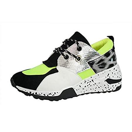 本店は チャンキー 快適 レースアップスニーカー カラーブロック ヒョウ柄 レディース Step 海外直輸入 Lucky 海外からおしゃれな雑貨を直輸入しています クライミング U ランニングシューズ ハイキング コート アウター