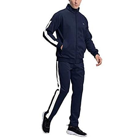 好評 海外からおしゃれな雑貨を直輸入しています Training Workout Zip Full Suit Track Athletic Sleeve Long Sweatsuits 海外直輸入 Men S ボトムス パンツ Dagl Tg