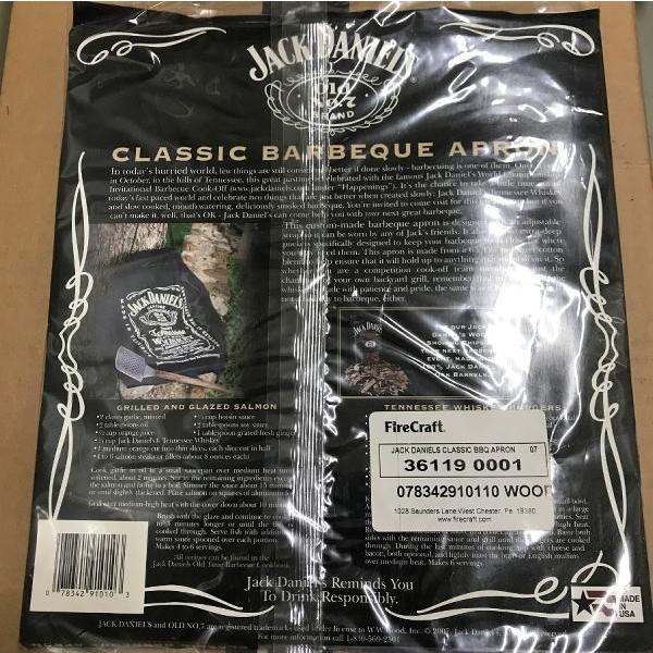 Jack Daniel's Classic Barbecue Apron 78342910110EnjoyGarden 通販