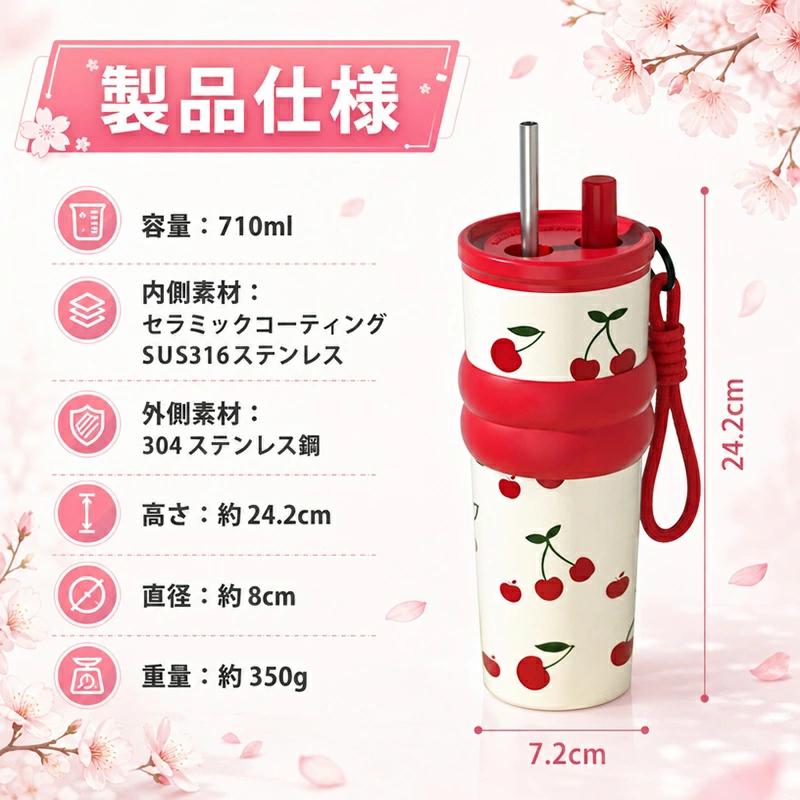 値下げ期間限定【未使用】 オリーブ　蓋つき ポット　20cm 新品限定500円OFFで1880円 二つ目1000円】710ml セラミック タンブラー