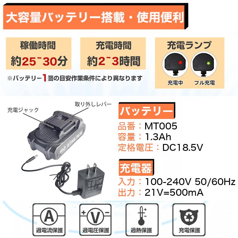 KAKA【一年保証 刈刃4種類14枚 マキタ交換対応バッテリー】草刈り機