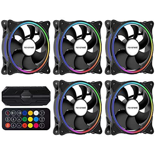 Novonest 1mm Argb Pcケースファン 静音 25mm厚 6pinコネクタ Sata電源 マザーボードaura Sync同期 リモ Jpe9bed963e43 Enjoymarket大阪店 通販 Yahoo ショッピング