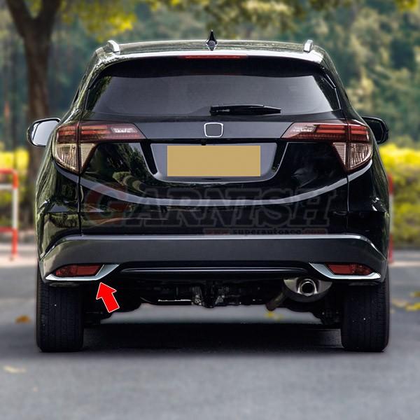 ヴェゼル RU1-4 前期 リア バンパー リフレクタートリム ガーニッシュ