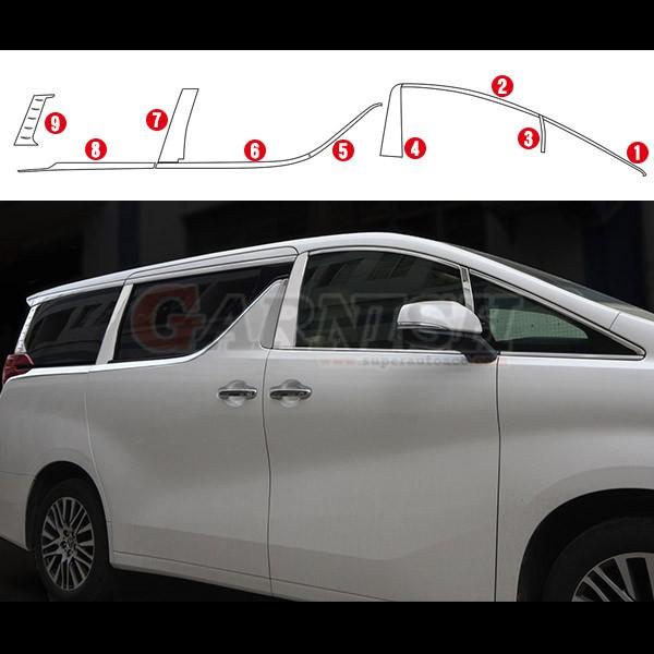 アルファード/ヴェルファイア 30系 前期 後期 バイザー無し車用