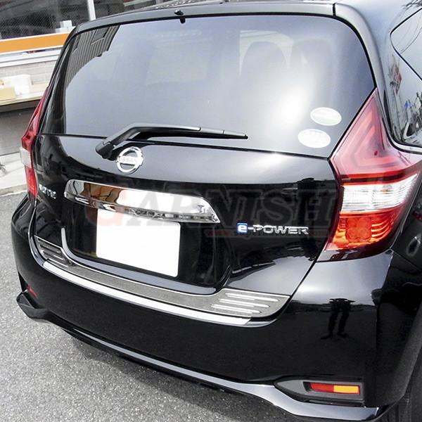 日産 ノート E12 後期 （2016年11月〜）リアゲートトリム バックドア