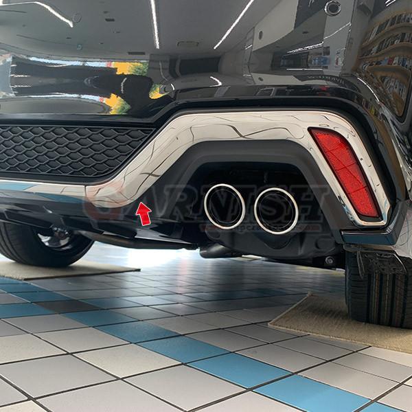 Ayphrbel クラウン 220 RS リアバンパーカバー 3p 特価SALE 人気 トヨタ クラウン 220系 RS専用 2018年 リアバンパー