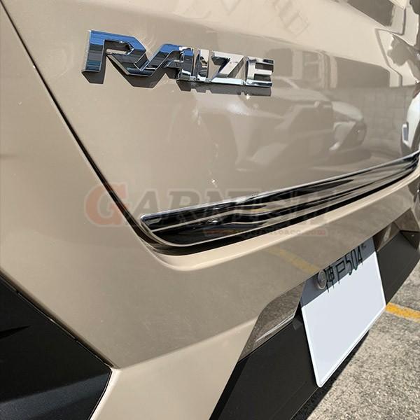 トヨタ ライズ RAIZE A200A/210A型 2019年 リアゲートトリム 傷予防
