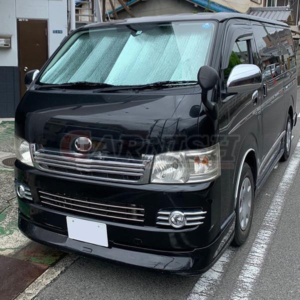 最も 車用サンシェード トヨタハイエースH200シリーズ UVカット 日焼け防止 断熱 カーサンシェード 折りたたみ 高密度生地 簡単着脱 インテリア 内装パーツ 車種専用設計 駐車 遮光フロントシ HUAHAO トヨタ ハイエース 200系 専用 サンシェード フロントガラスサンシェード 車用サンシェード UVカット 日よけ 車中泊 遮光 断熱