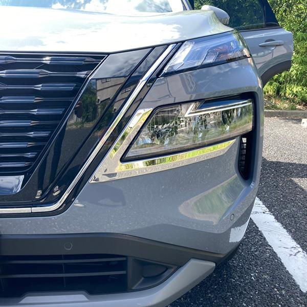 日産 エクストレイル T33 2022年7月~ ヘッドライトトリム ガーニッシュ