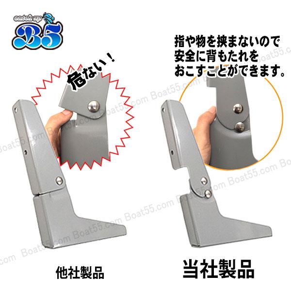 B5 ローバックシート / 取り外し式 回転 スイベル セット 全5色 ボート