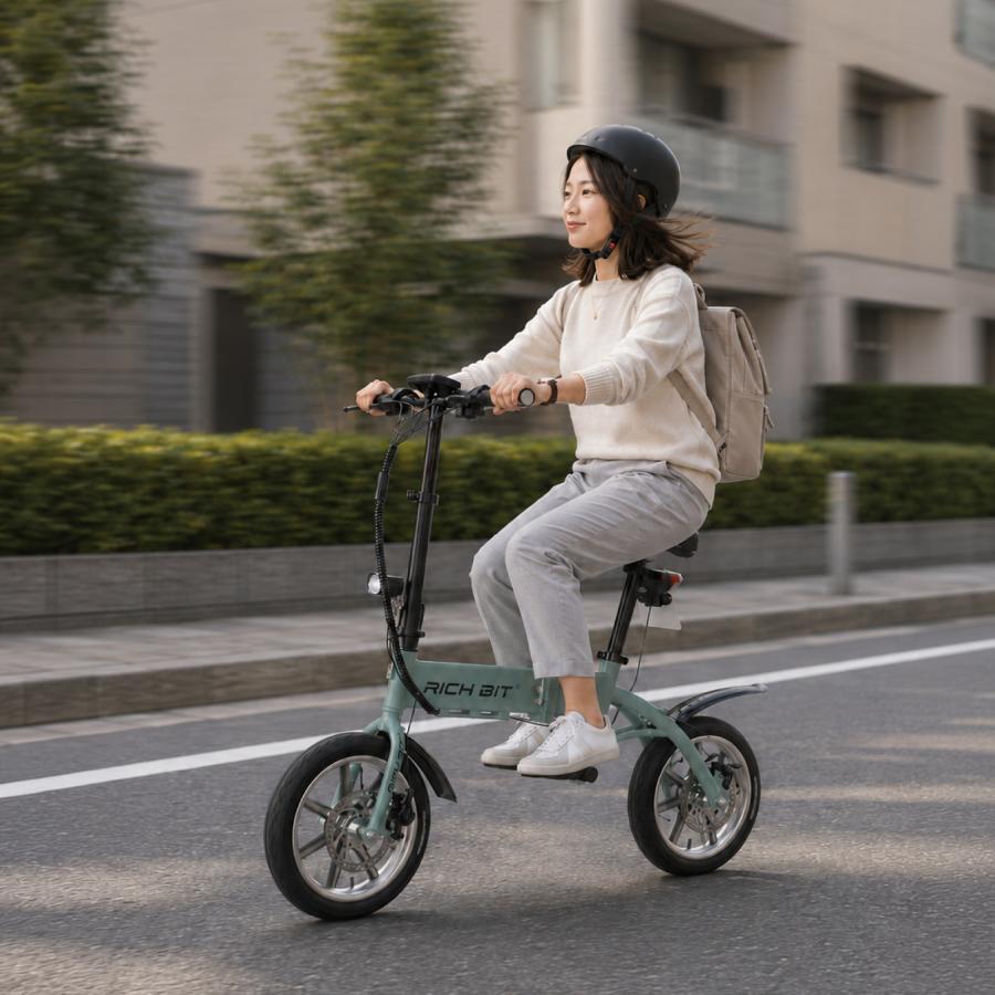 RICH BIT 到着後レビュー投稿でプレゼント】 電動バイク 特定小型