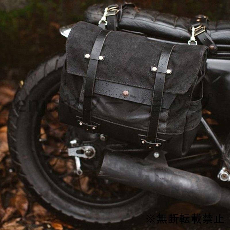 大人気商品 vintage バイク 防水 ビンテージ ミリタリー サイドバッグ