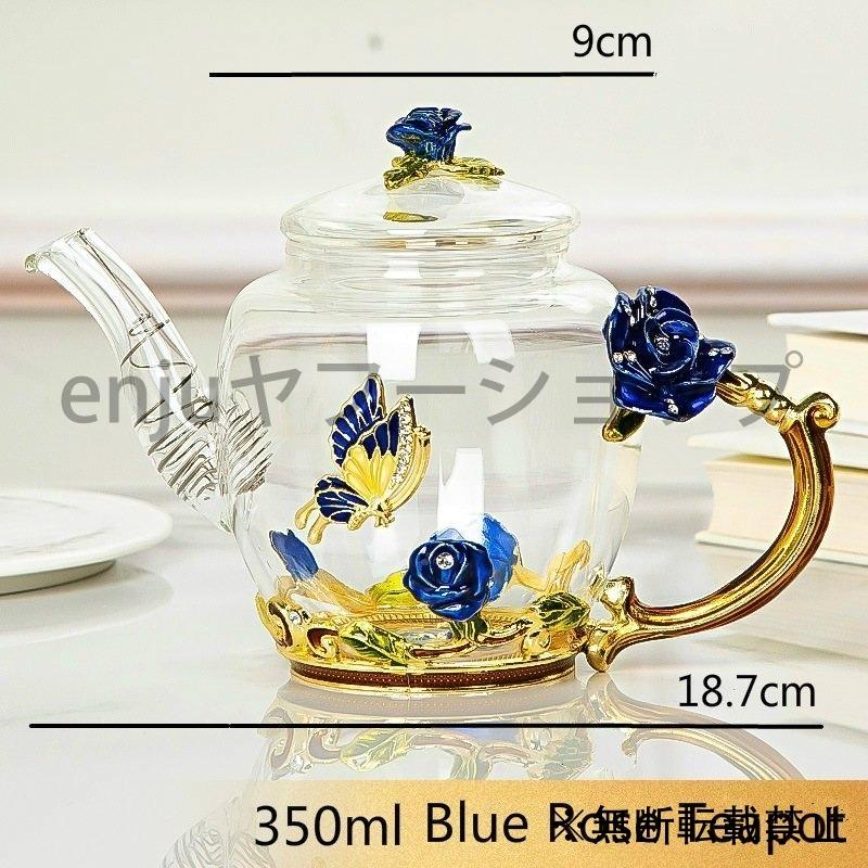 ティーポット おしゃれ ガラス アンティーク 西洋 花柄 Momo Kitchen Enjuヤフーショップ 通販 Yahoo ショッピング