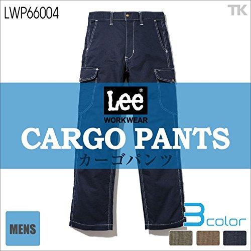 Lee(リー)　カーゴパンツ　メンズ　ネイビー　bm-lwp66004　作業ズボン　ワークパンツ　Ｓ(76.5)
