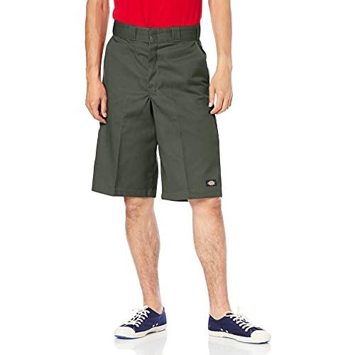 [ディッキーズ] カジュアルパンツ 4228 13インチポケットワークショーツ メンズ 35:カーキー 32