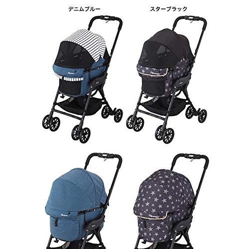 コムペット ミリミリEG ロング D スターブラック 首輪、ハーネス、リード