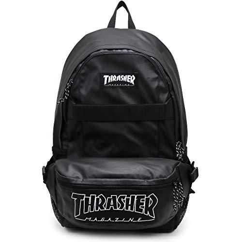 [THRASHER (スラッシャー)] バックパック＆ウエストバッグ 28L+3L THR-200 ブラック/ホワイト