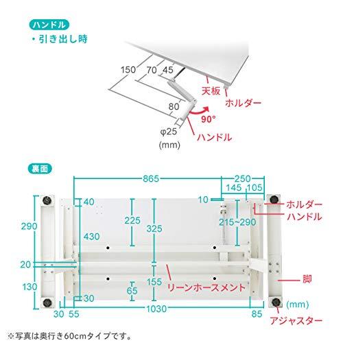 匿名配送 イーサプライ 昇降デスク 手動タイプ スタンディングデスク 幅120cm 奥行50cm ブラウン木目 座りすぎ防止 EZ1-ERD027M 【P8033047649】(28235円)